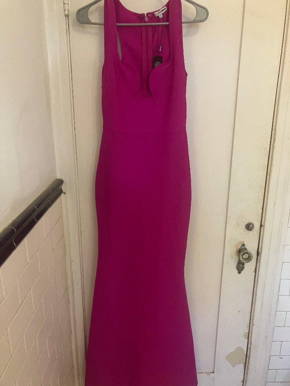 New pink dress
